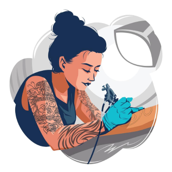 Artist Mahsa Nozad, spezialisiert auf Tattoo-Spezialisierungen, Stadt Bamberg