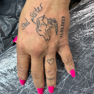 Portfolio Mahsa Nozad Pferd tattoo