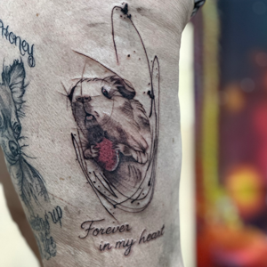 Portfolio Mahsa Nozad Meerschweinchen Tattoo